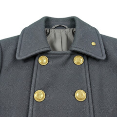 Peacoat isolated on transparent background