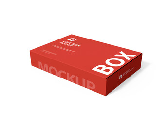 Gift Box Packaging Mockup