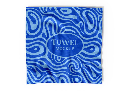 Towel Mockup PSD Template