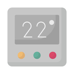 Heating floor Vector icon which can easily modify or edit