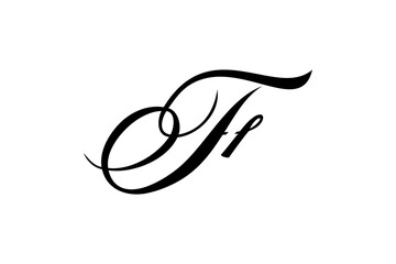 Stylized “F” logo in bold design – versatile brand mark for fashion, tech, media, or business identity
