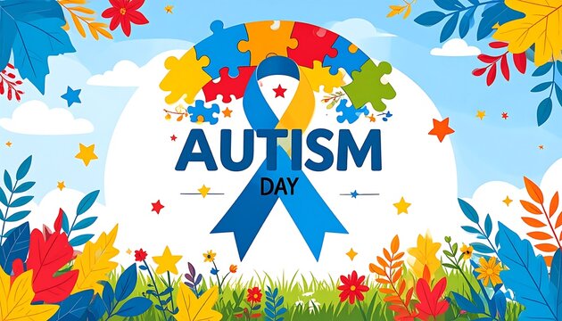 Autism Day celebration poster