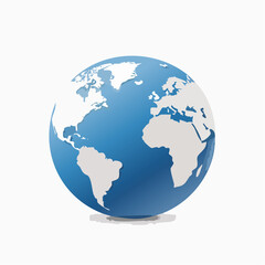 Naklejka premium Globus