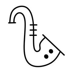 musical instrument vector icon