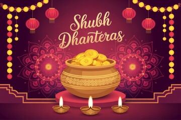Happy Dhanteras Decoration
