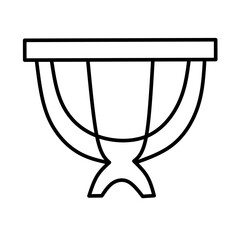 musical instrument vector icon