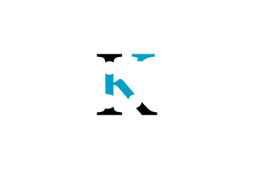 Stylized Letter K Logo – Elegant, Modern Monogram for Branding, Fashion, Tech & Creative Identity