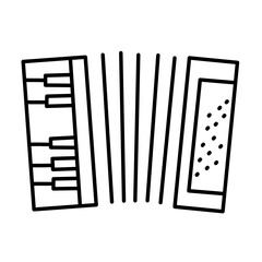 musical instrument vector icon