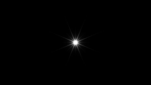 Twinkling stars animation, Twinkle star glitter sparkle, Sparkle Star, white cartoon, motion graphics with black screen background. stars blinking sparkle cute animation.4k animation