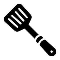 spatula glyph icon