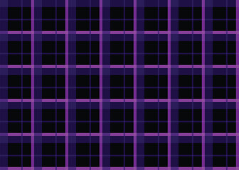 Dark purple and black tartan plaid seamless fabric texture