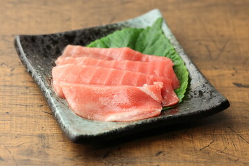 おいしいマグロ（大トロ）の刺身