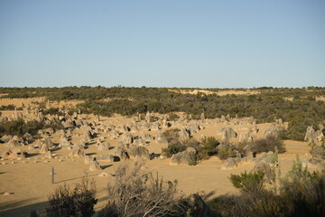 Pinnacles National Park in Perth, Australia - オーストラリア パース ピナクルズ国立公園