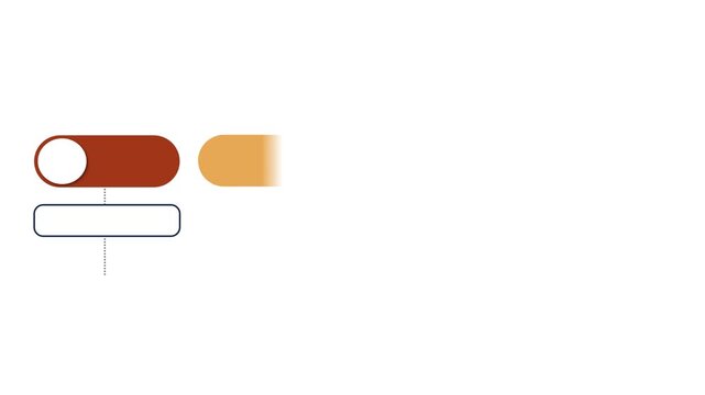 A clean 4-step animated infographic with a minimal, modern design that streamlines workflows, enhances processes, and clearly visualizes each step of strategic actions for better understanding.