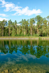 Obraz premium Herbst am Finowkanal