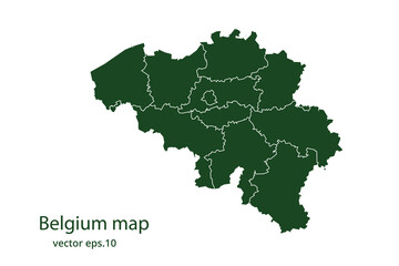 Belgium map