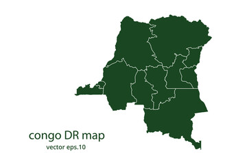 congo DR map