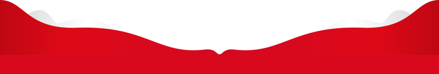 Modern Abstract Background Featuring Dynamic Red and white Wavy Shapes 