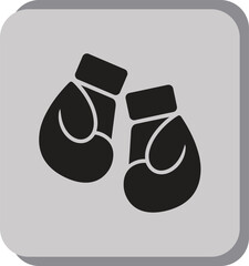 Boxing gloves icon