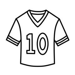 Clothing line vector