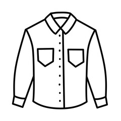 Clothing line vector