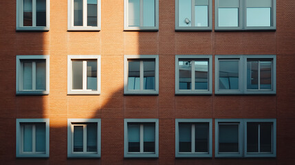 A typical office building facade.
