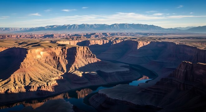 Canyonlands National Park - A Majestic View of the Colorado River.