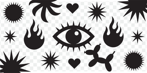 Mystical Elements Silhouette Collection