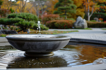 fountain in the park