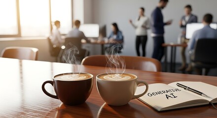 Coffee Break at the Office - AI and Collaboration.