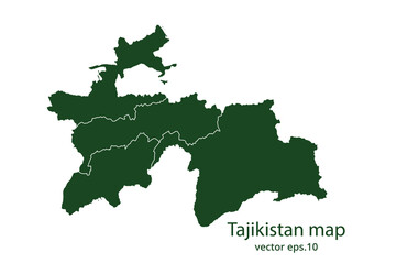 Tajikistan map