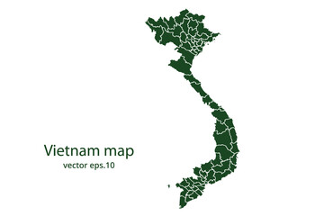 Obraz premium Vietnam map