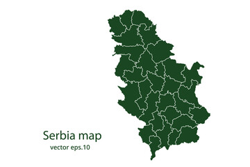 Serbia map