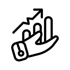 icon sales with style outline