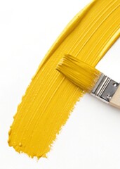 paint brush on white background