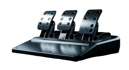 Gaming Pedals Precision Control for Racing Simulations.