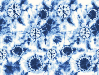 blue tie and dye watercolor background beautiful print pattern 