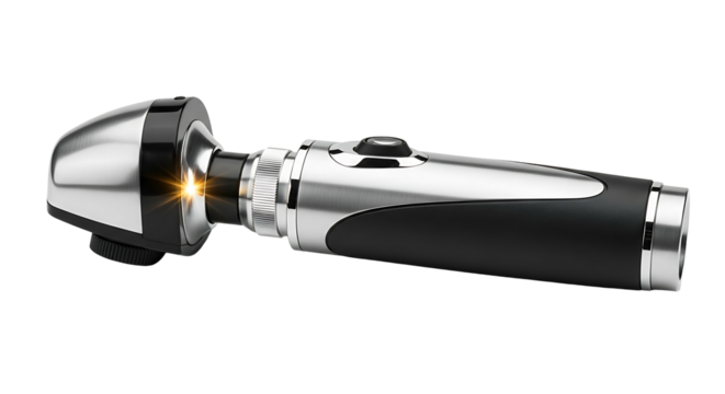 Medical Otoscope Device for Ear Examination.