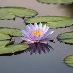 Blue Water Lily