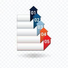 Colorful Infographic Vector Elements  Arrows, Labels & EPS Designs