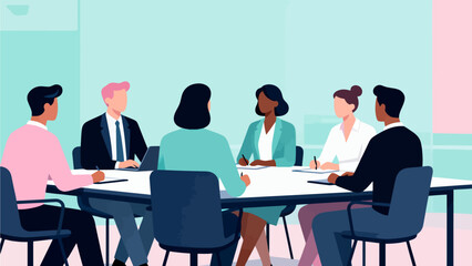 Business team in meeting