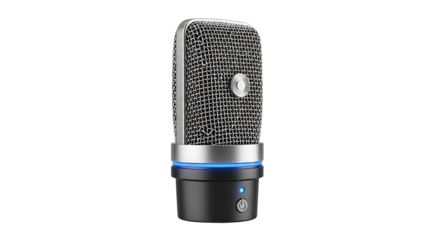 Professional Microphone for Studio Recording and Broadcasting.