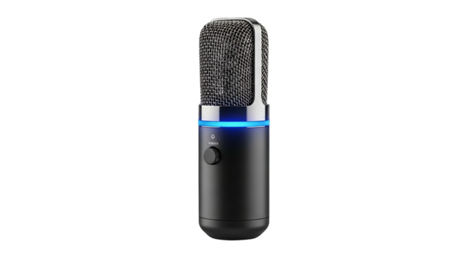 Professional USB Microphone for Recording and Streaming Audio.