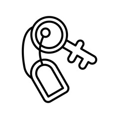 Room Key Icon