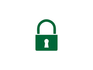 Lock icon design illustration design 