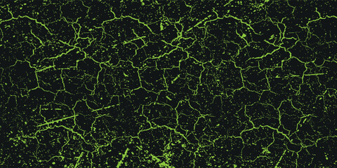 Creative Green Grunge Texture with ground cracks For Banner, Cover, and Flyer. vector design. eps 10