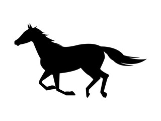 馬のシルエット