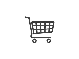 Shopping cart icon and illustration design 