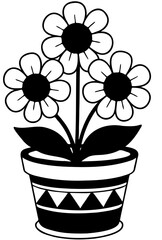 vector illustration of a flower