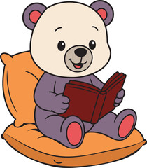 teddy bear with a toy